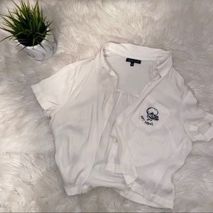 Kendall & Kylie button down shirt